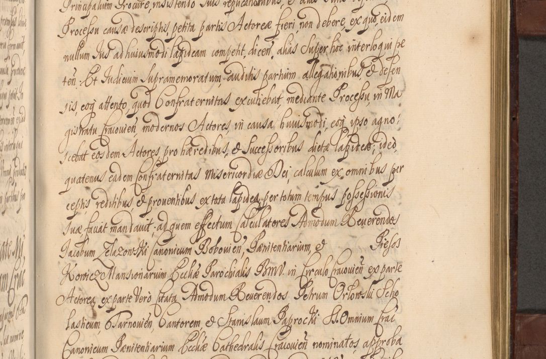 Zdjęcie nr 1060 dla obiektu archiwalnego: Acta actorum episcopalium R. D. Andreae Trzebicki ab anno 1670 ad annum 1675 mensem Martinum acticatorum Volumen V
