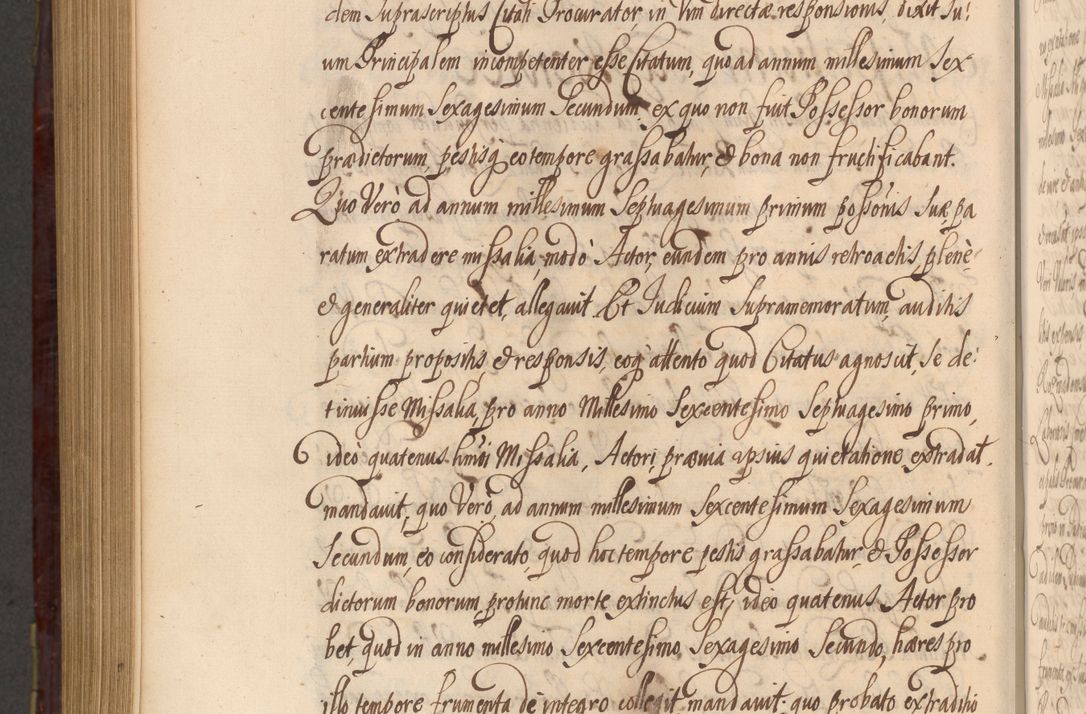 Zdjęcie nr 1065 dla obiektu archiwalnego: Acta actorum episcopalium R. D. Andreae Trzebicki ab anno 1670 ad annum 1675 mensem Martinum acticatorum Volumen V