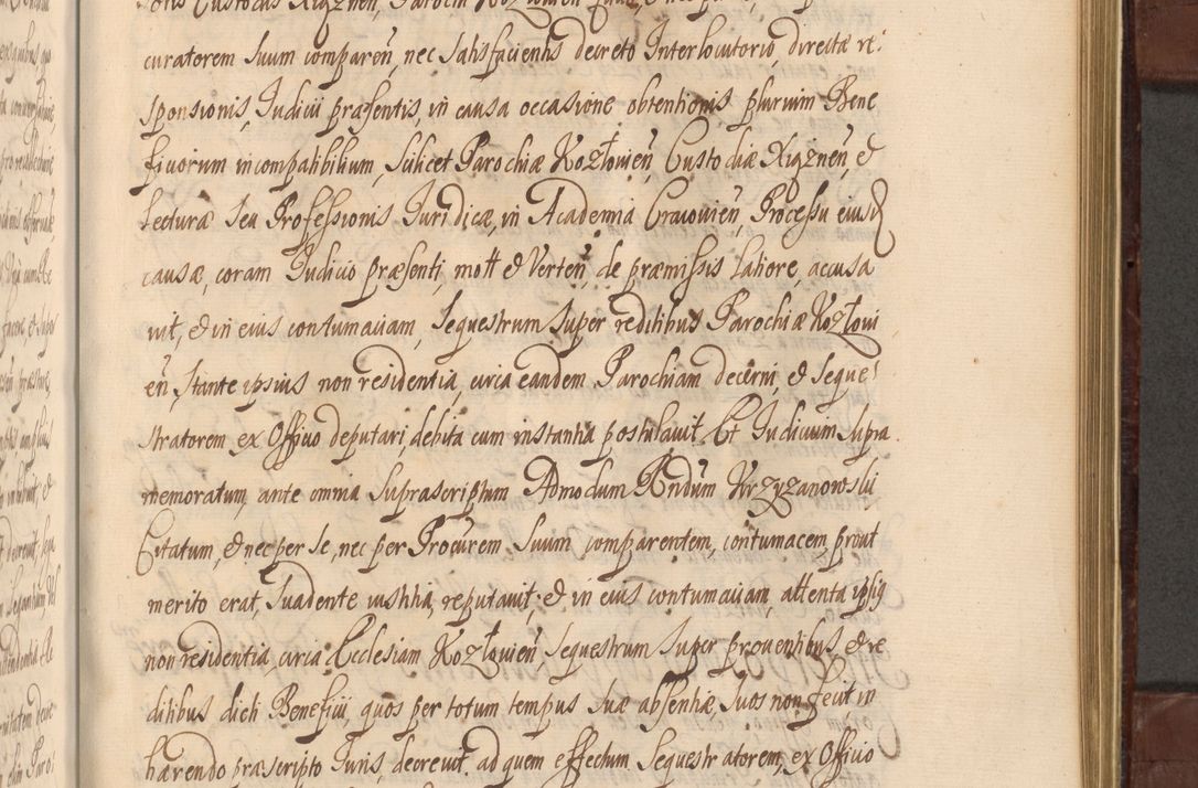 Zdjęcie nr 1056 dla obiektu archiwalnego: Acta actorum episcopalium R. D. Andreae Trzebicki ab anno 1670 ad annum 1675 mensem Martinum acticatorum Volumen V