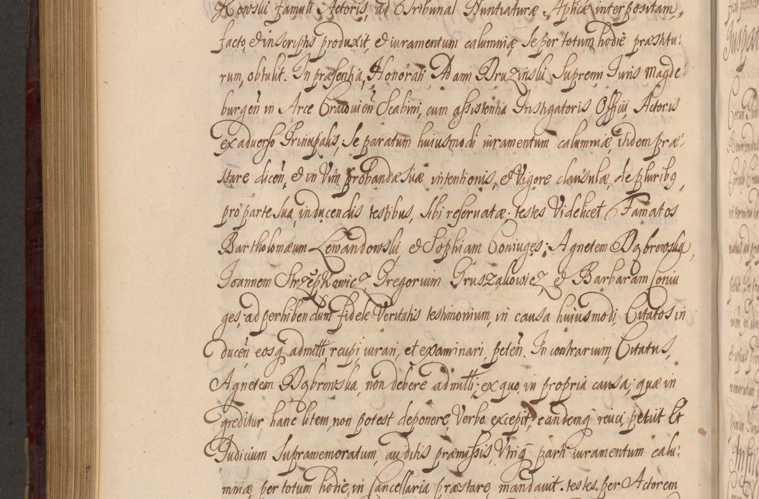 Zdjęcie nr 1053 dla obiektu archiwalnego: Acta actorum episcopalium R. D. Andreae Trzebicki ab anno 1670 ad annum 1675 mensem Martinum acticatorum Volumen V