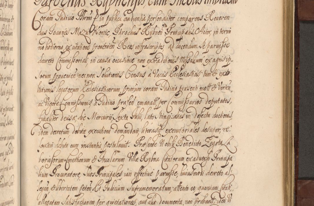 Zdjęcie nr 1052 dla obiektu archiwalnego: Acta actorum episcopalium R. D. Andreae Trzebicki ab anno 1670 ad annum 1675 mensem Martinum acticatorum Volumen V