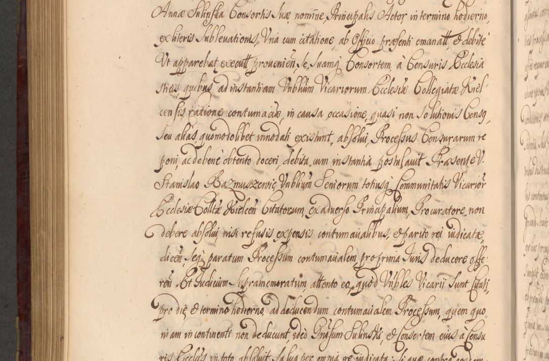 Zdjęcie nr 1043 dla obiektu archiwalnego: Acta actorum episcopalium R. D. Andreae Trzebicki ab anno 1670 ad annum 1675 mensem Martinum acticatorum Volumen V