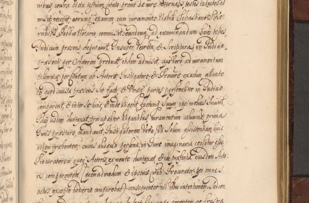 Zdjęcie nr 1040 dla obiektu archiwalnego: Acta actorum episcopalium R. D. Andreae Trzebicki ab anno 1670 ad annum 1675 mensem Martinum acticatorum Volumen V