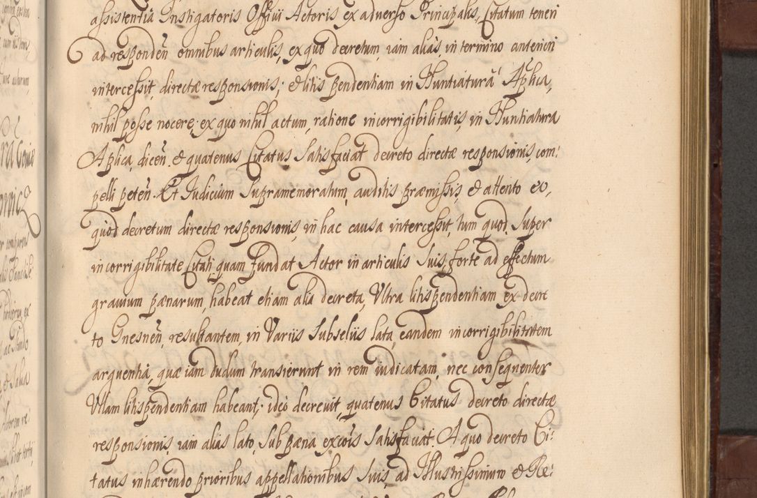 Zdjęcie nr 1032 dla obiektu archiwalnego: Acta actorum episcopalium R. D. Andreae Trzebicki ab anno 1670 ad annum 1675 mensem Martinum acticatorum Volumen V