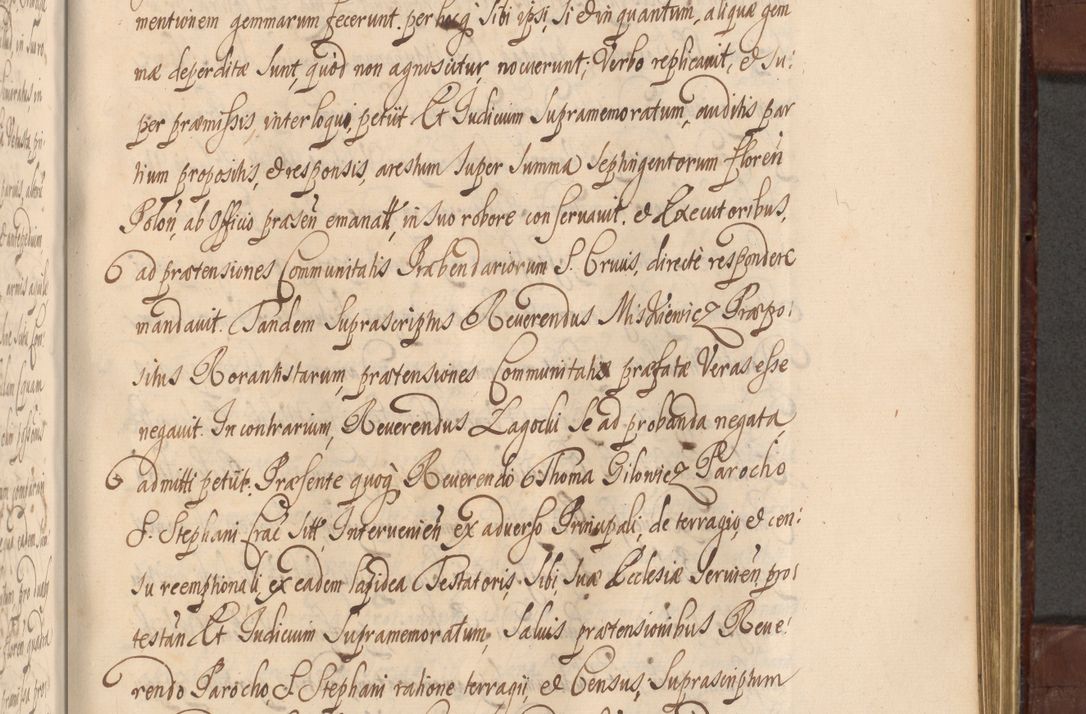 Zdjęcie nr 1026 dla obiektu archiwalnego: Acta actorum episcopalium R. D. Andreae Trzebicki ab anno 1670 ad annum 1675 mensem Martinum acticatorum Volumen V