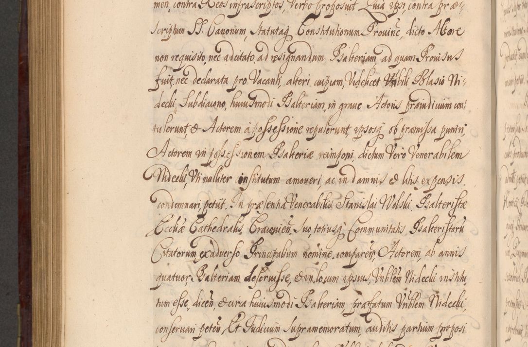 Zdjęcie nr 1027 dla obiektu archiwalnego: Acta actorum episcopalium R. D. Andreae Trzebicki ab anno 1670 ad annum 1675 mensem Martinum acticatorum Volumen V