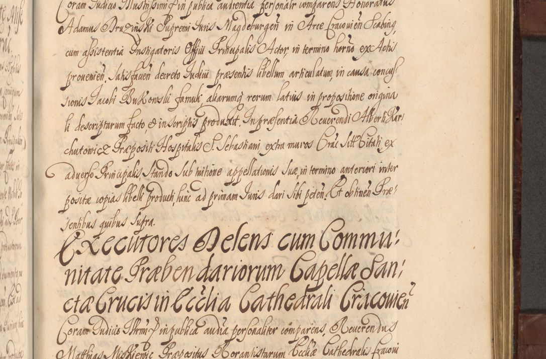 Zdjęcie nr 1024 dla obiektu archiwalnego: Acta actorum episcopalium R. D. Andreae Trzebicki ab anno 1670 ad annum 1675 mensem Martinum acticatorum Volumen V