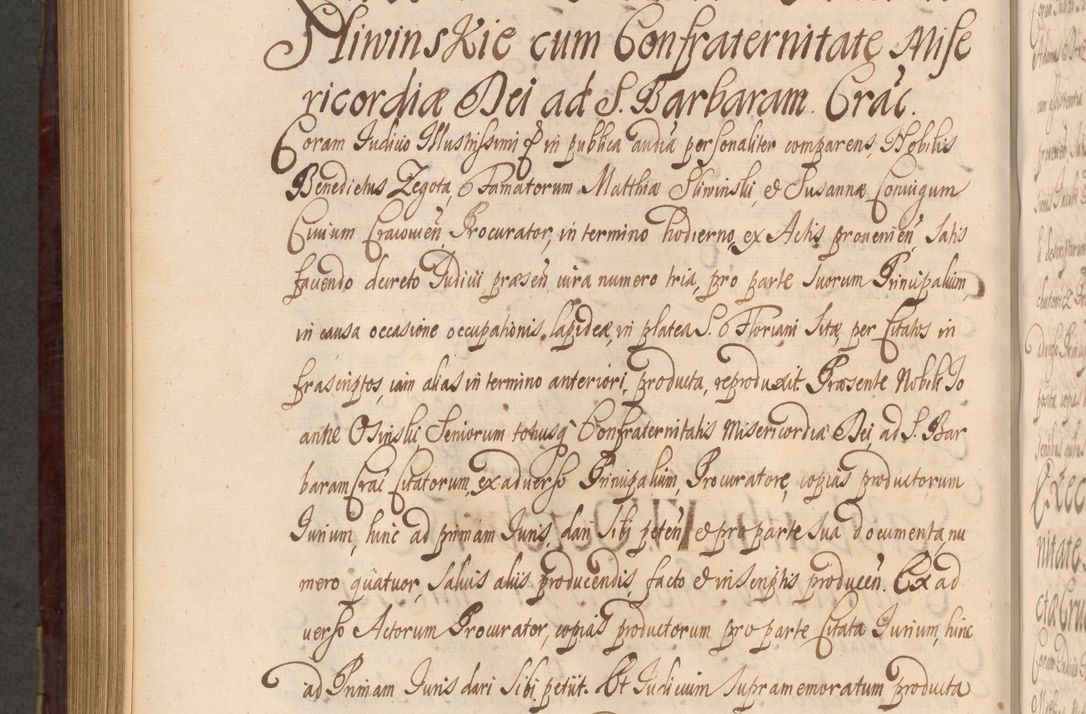 Zdjęcie nr 1023 dla obiektu archiwalnego: Acta actorum episcopalium R. D. Andreae Trzebicki ab anno 1670 ad annum 1675 mensem Martinum acticatorum Volumen V