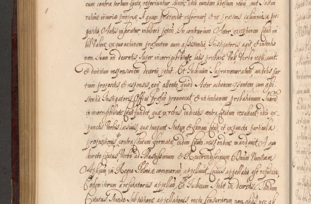 Zdjęcie nr 1019 dla obiektu archiwalnego: Acta actorum episcopalium R. D. Andreae Trzebicki ab anno 1670 ad annum 1675 mensem Martinum acticatorum Volumen V