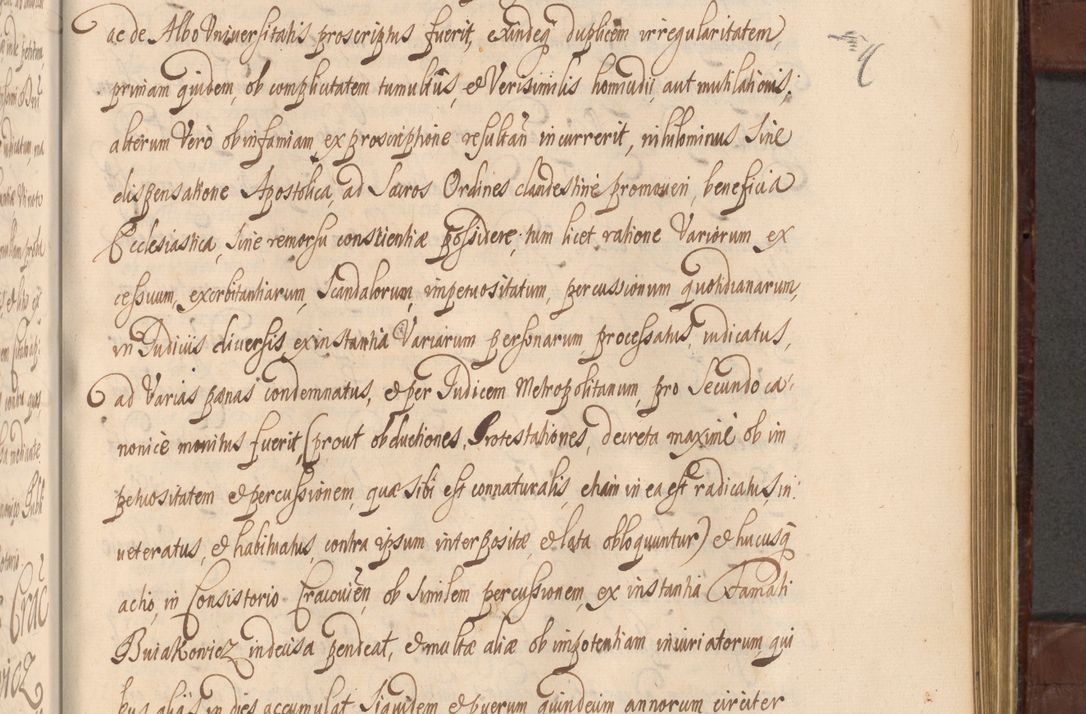Zdjęcie nr 1016 dla obiektu archiwalnego: Acta actorum episcopalium R. D. Andreae Trzebicki ab anno 1670 ad annum 1675 mensem Martinum acticatorum Volumen V