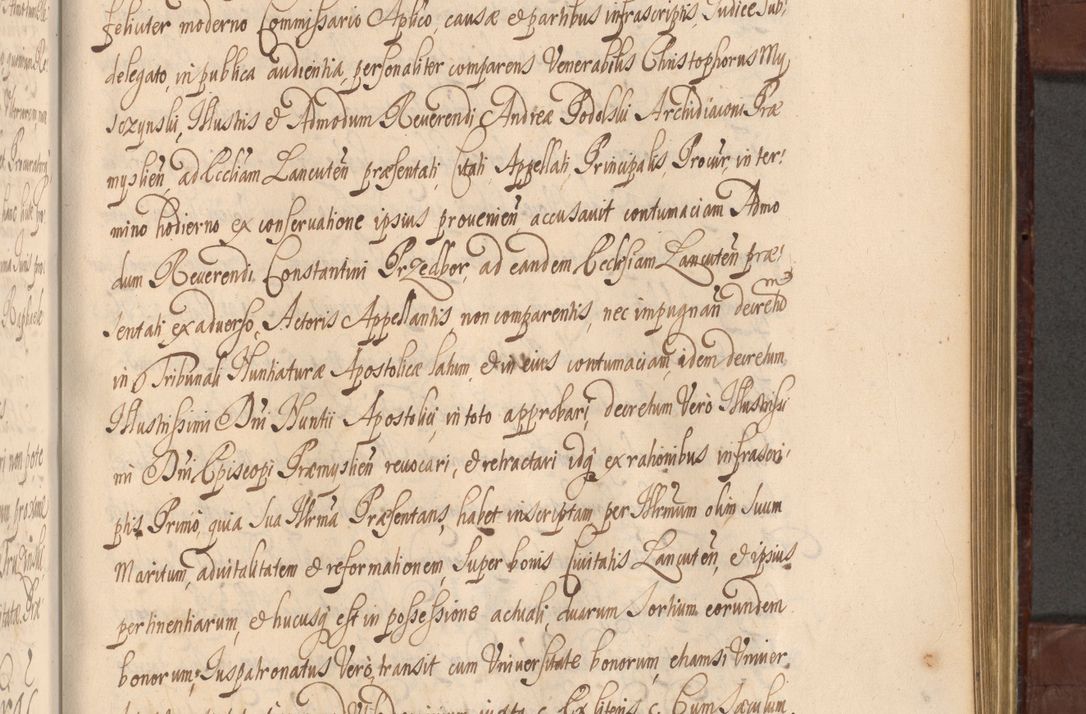 Zdjęcie nr 1012 dla obiektu archiwalnego: Acta actorum episcopalium R. D. Andreae Trzebicki ab anno 1670 ad annum 1675 mensem Martinum acticatorum Volumen V
