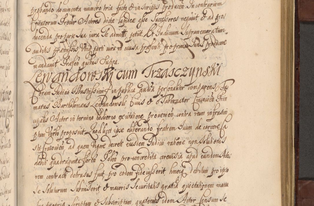 Zdjęcie nr 1006 dla obiektu archiwalnego: Acta actorum episcopalium R. D. Andreae Trzebicki ab anno 1670 ad annum 1675 mensem Martinum acticatorum Volumen V