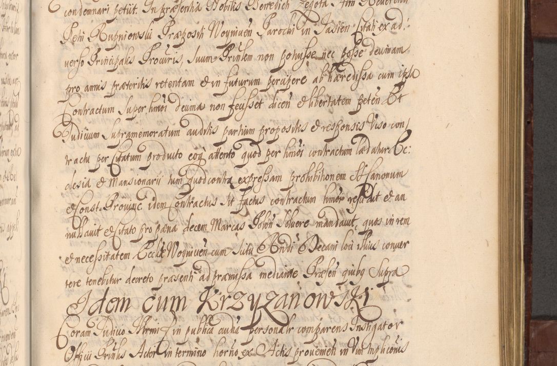 Zdjęcie nr 994 dla obiektu archiwalnego: Acta actorum episcopalium R. D. Andreae Trzebicki ab anno 1670 ad annum 1675 mensem Martinum acticatorum Volumen V