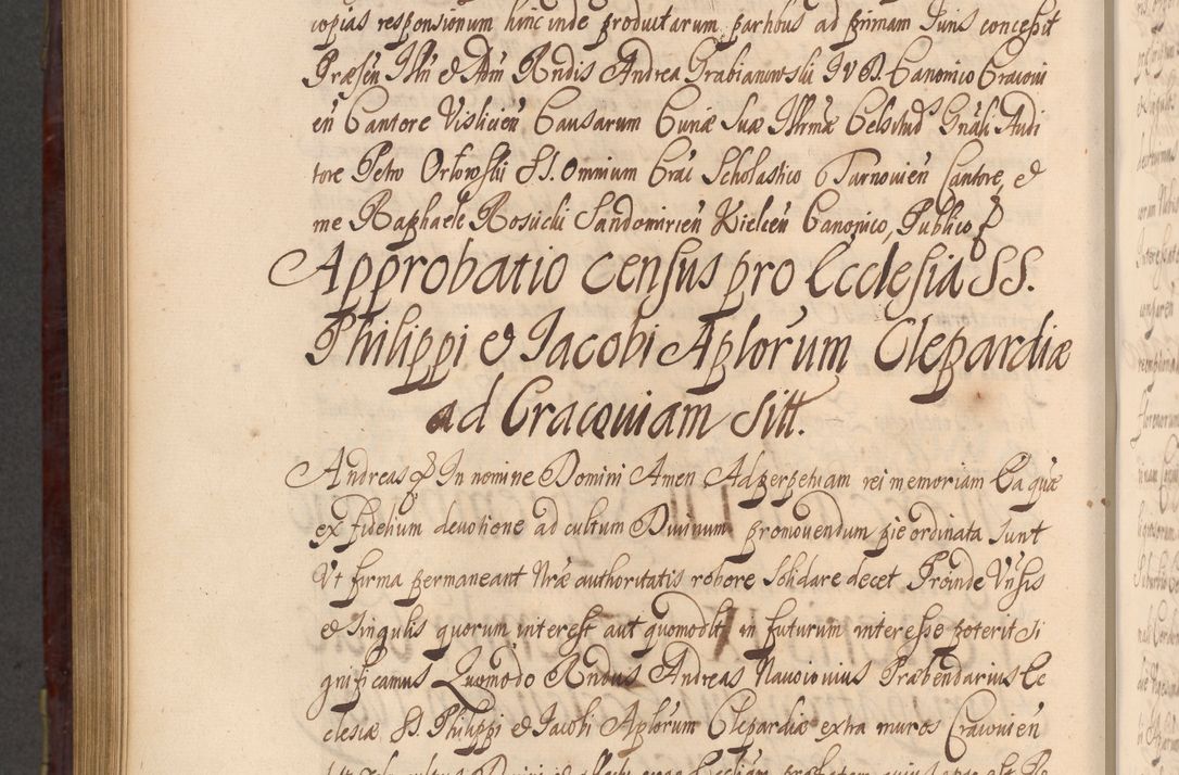 Zdjęcie nr 987 dla obiektu archiwalnego: Acta actorum episcopalium R. D. Andreae Trzebicki ab anno 1670 ad annum 1675 mensem Martinum acticatorum Volumen V