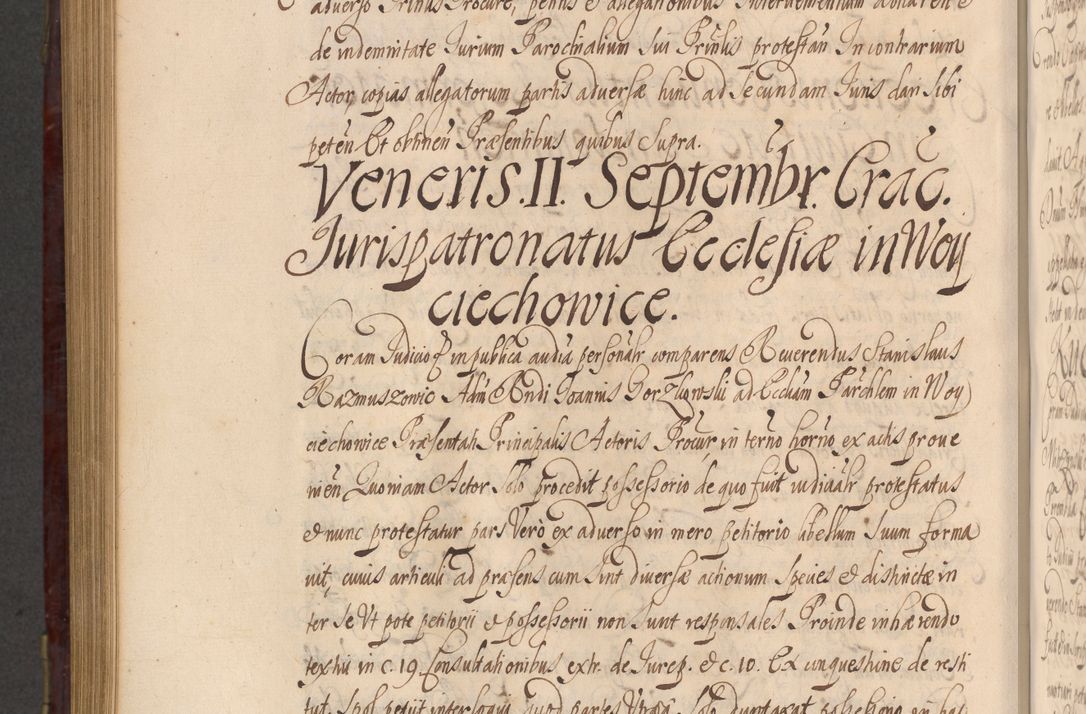 Zdjęcie nr 977 dla obiektu archiwalnego: Acta actorum episcopalium R. D. Andreae Trzebicki ab anno 1670 ad annum 1675 mensem Martinum acticatorum Volumen V