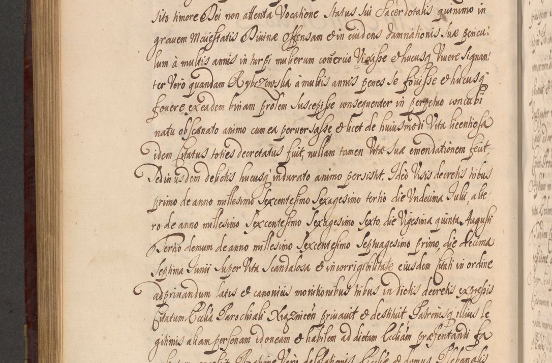 Zdjęcie nr 971 dla obiektu archiwalnego: Acta actorum episcopalium R. D. Andreae Trzebicki ab anno 1670 ad annum 1675 mensem Martinum acticatorum Volumen V