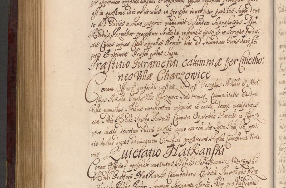 Zdjęcie nr 965 dla obiektu archiwalnego: Acta actorum episcopalium R. D. Andreae Trzebicki ab anno 1670 ad annum 1675 mensem Martinum acticatorum Volumen V
