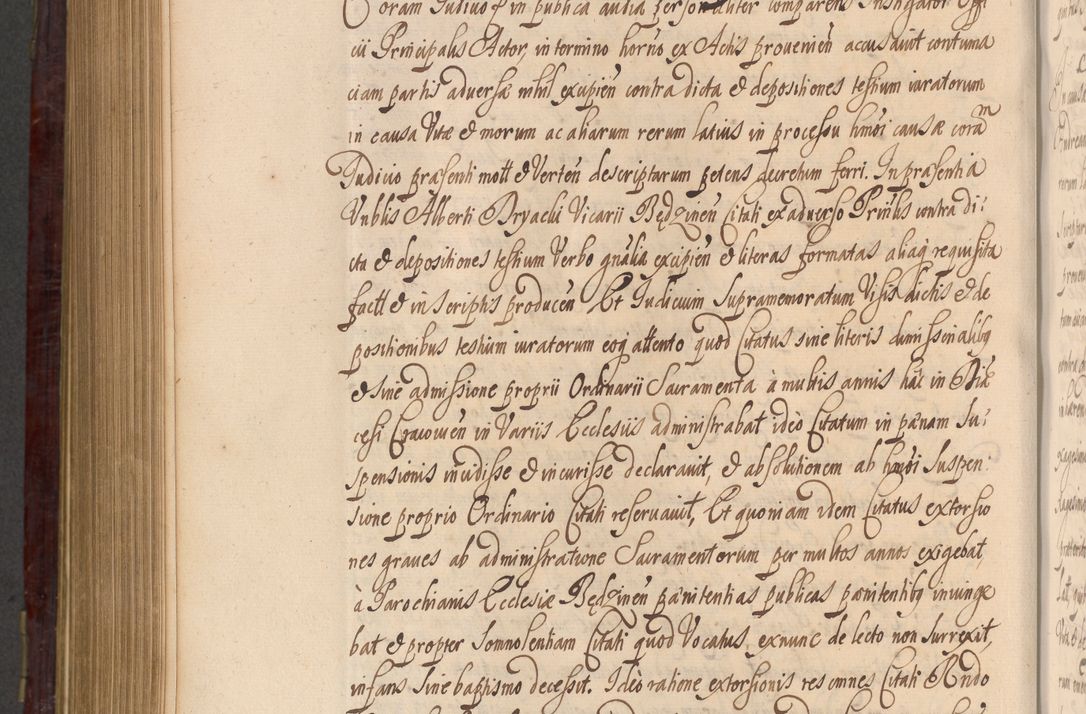 Zdjęcie nr 969 dla obiektu archiwalnego: Acta actorum episcopalium R. D. Andreae Trzebicki ab anno 1670 ad annum 1675 mensem Martinum acticatorum Volumen V
