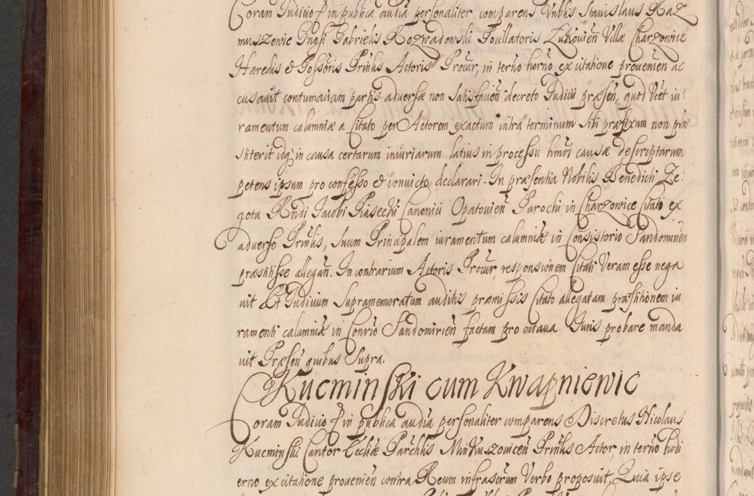 Zdjęcie nr 955 dla obiektu archiwalnego: Acta actorum episcopalium R. D. Andreae Trzebicki ab anno 1670 ad annum 1675 mensem Martinum acticatorum Volumen V