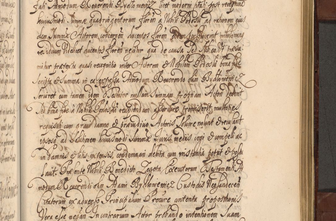Zdjęcie nr 1152 dla obiektu archiwalnego: Acta actorum episcopalium R. D. Andreae Trzebicki ab anno 1670 ad annum 1675 mensem Martinum acticatorum Volumen V