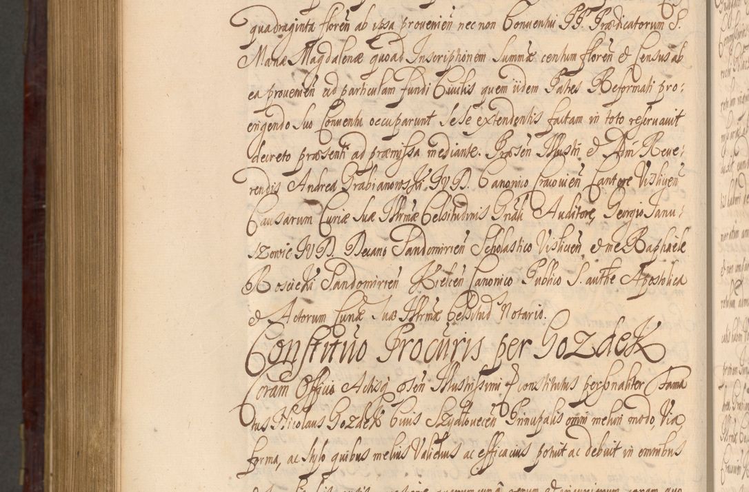 Zdjęcie nr 1347 dla obiektu archiwalnego: Acta actorum episcopalium R. D. Andreae Trzebicki ab anno 1670 ad annum 1675 mensem Martinum acticatorum Volumen V