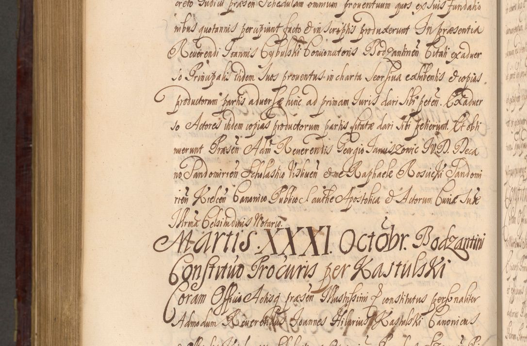 Zdjęcie nr 1343 dla obiektu archiwalnego: Acta actorum episcopalium R. D. Andreae Trzebicki ab anno 1670 ad annum 1675 mensem Martinum acticatorum Volumen V