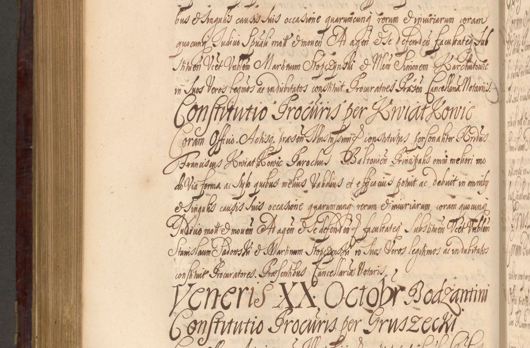 Zdjęcie nr 1329 dla obiektu archiwalnego: Acta actorum episcopalium R. D. Andreae Trzebicki ab anno 1670 ad annum 1675 mensem Martinum acticatorum Volumen V