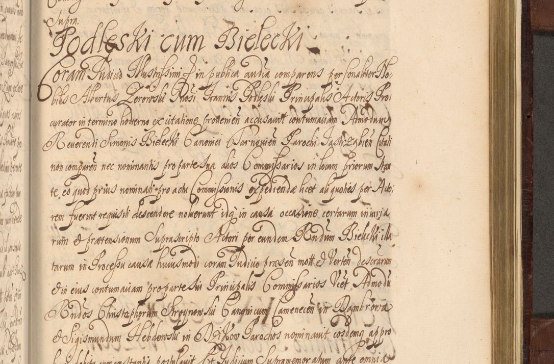 Zdjęcie nr 1328 dla obiektu archiwalnego: Acta actorum episcopalium R. D. Andreae Trzebicki ab anno 1670 ad annum 1675 mensem Martinum acticatorum Volumen V