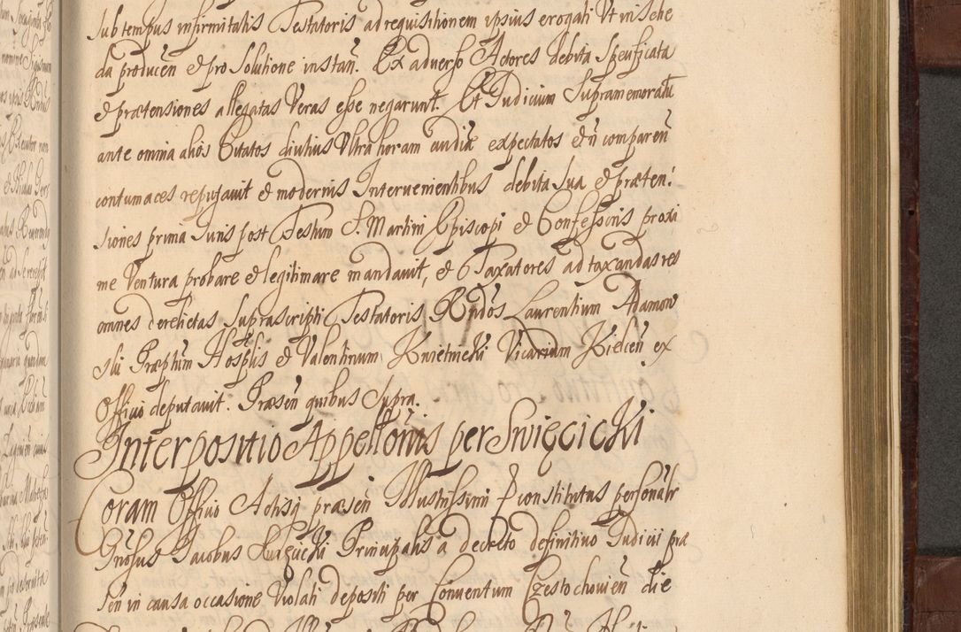 Zdjęcie nr 1322 dla obiektu archiwalnego: Acta actorum episcopalium R. D. Andreae Trzebicki ab anno 1670 ad annum 1675 mensem Martinum acticatorum Volumen V