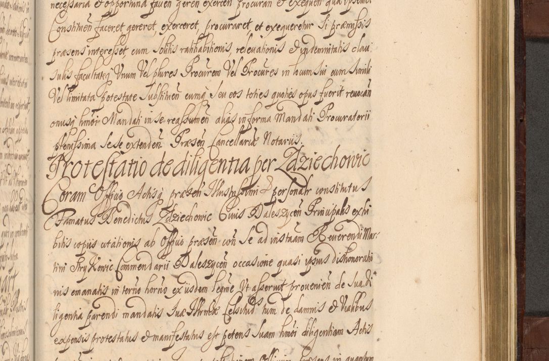 Zdjęcie nr 1314 dla obiektu archiwalnego: Acta actorum episcopalium R. D. Andreae Trzebicki ab anno 1670 ad annum 1675 mensem Martinum acticatorum Volumen V