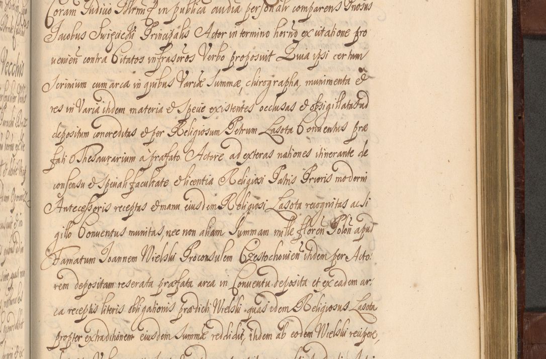 Zdjęcie nr 1310 dla obiektu archiwalnego: Acta actorum episcopalium R. D. Andreae Trzebicki ab anno 1670 ad annum 1675 mensem Martinum acticatorum Volumen V