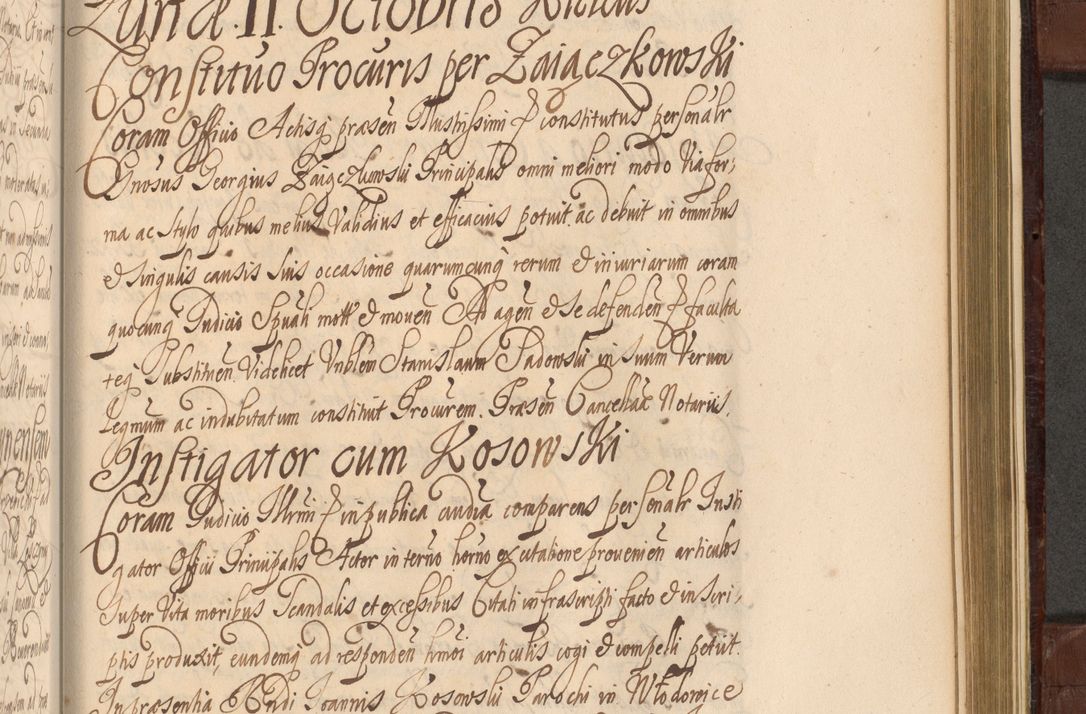 Zdjęcie nr 1308 dla obiektu archiwalnego: Acta actorum episcopalium R. D. Andreae Trzebicki ab anno 1670 ad annum 1675 mensem Martinum acticatorum Volumen V