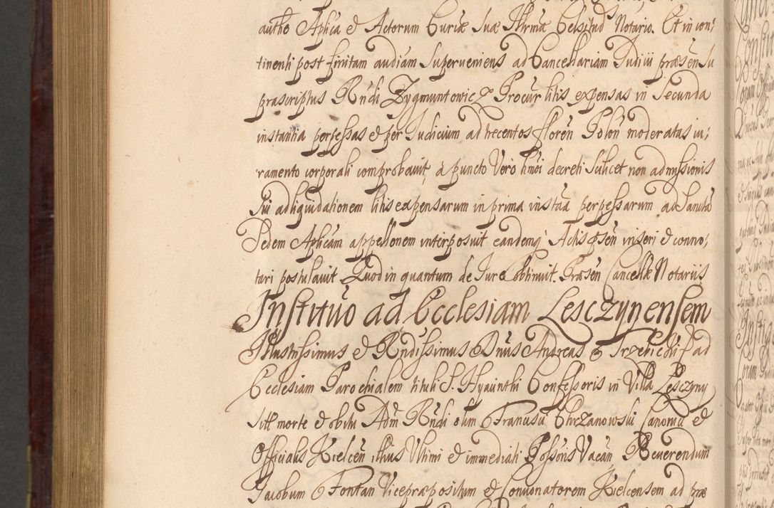 Zdjęcie nr 1307 dla obiektu archiwalnego: Acta actorum episcopalium R. D. Andreae Trzebicki ab anno 1670 ad annum 1675 mensem Martinum acticatorum Volumen V