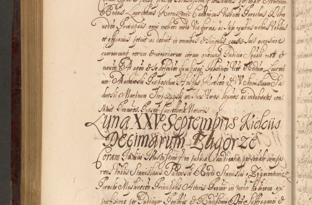 Zdjęcie nr 1305 dla obiektu archiwalnego: Acta actorum episcopalium R. D. Andreae Trzebicki ab anno 1670 ad annum 1675 mensem Martinum acticatorum Volumen V