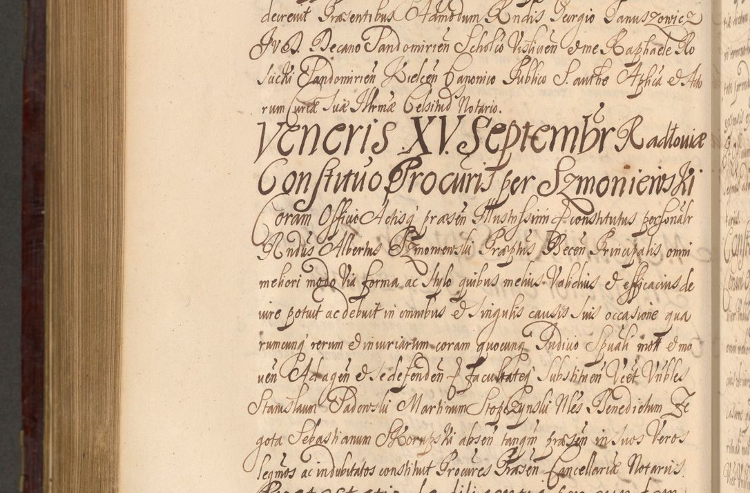 Zdjęcie nr 1301 dla obiektu archiwalnego: Acta actorum episcopalium R. D. Andreae Trzebicki ab anno 1670 ad annum 1675 mensem Martinum acticatorum Volumen V
