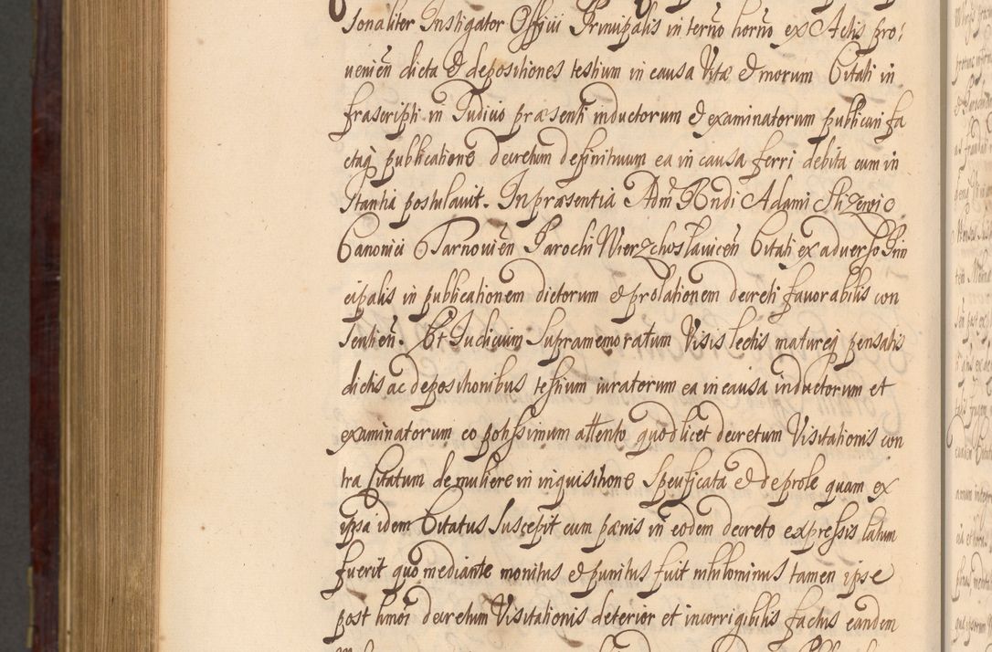 Zdjęcie nr 1295 dla obiektu archiwalnego: Acta actorum episcopalium R. D. Andreae Trzebicki ab anno 1670 ad annum 1675 mensem Martinum acticatorum Volumen V