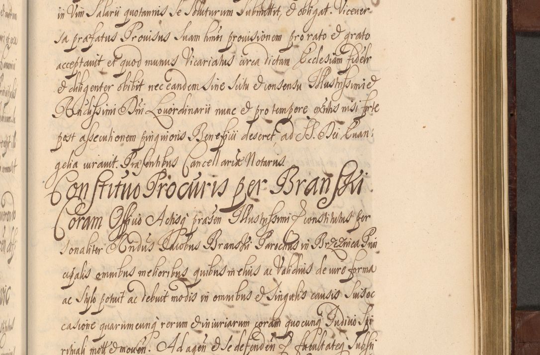 Zdjęcie nr 1294 dla obiektu archiwalnego: Acta actorum episcopalium R. D. Andreae Trzebicki ab anno 1670 ad annum 1675 mensem Martinum acticatorum Volumen V