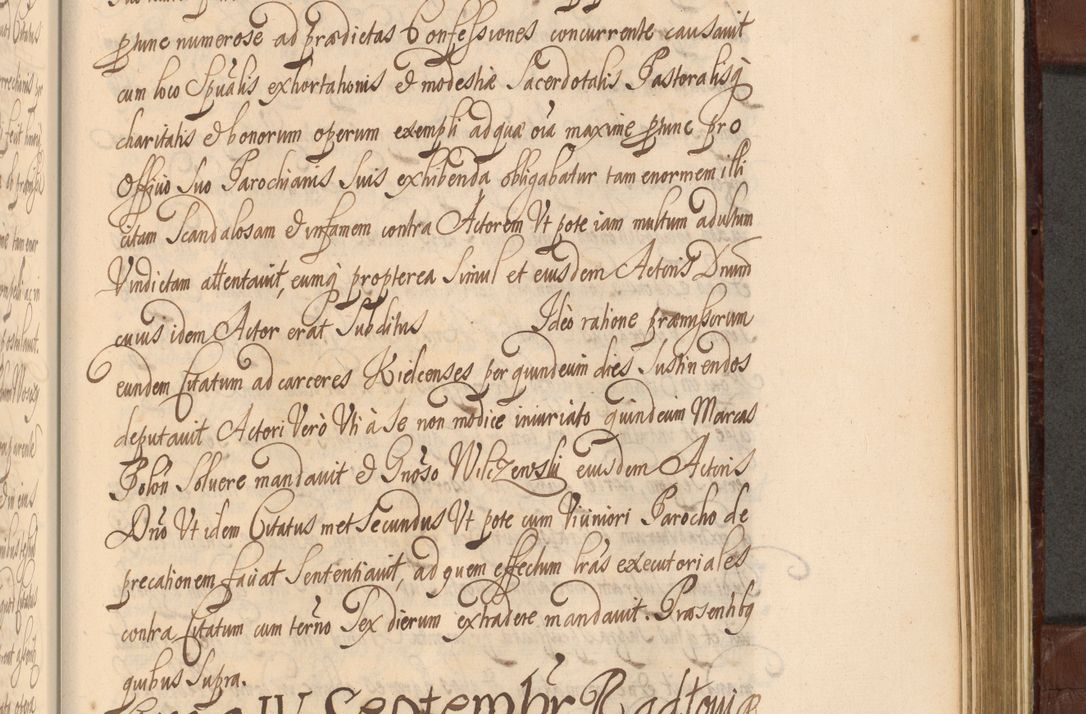 Zdjęcie nr 1290 dla obiektu archiwalnego: Acta actorum episcopalium R. D. Andreae Trzebicki ab anno 1670 ad annum 1675 mensem Martinum acticatorum Volumen V