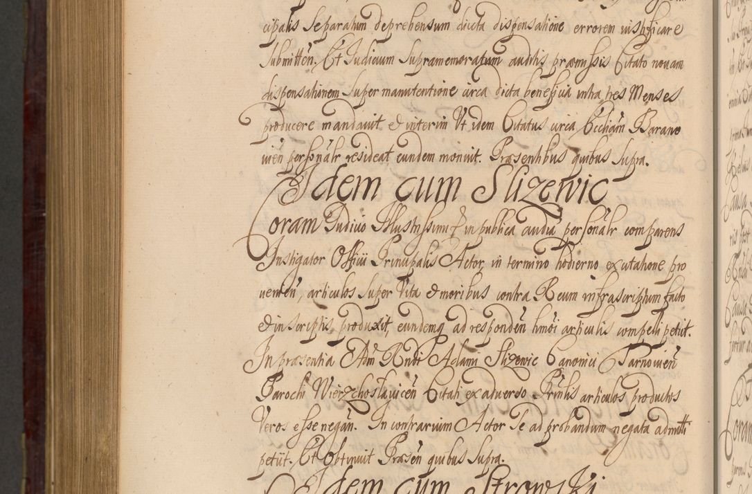 Zdjęcie nr 1287 dla obiektu archiwalnego: Acta actorum episcopalium R. D. Andreae Trzebicki ab anno 1670 ad annum 1675 mensem Martinum acticatorum Volumen V