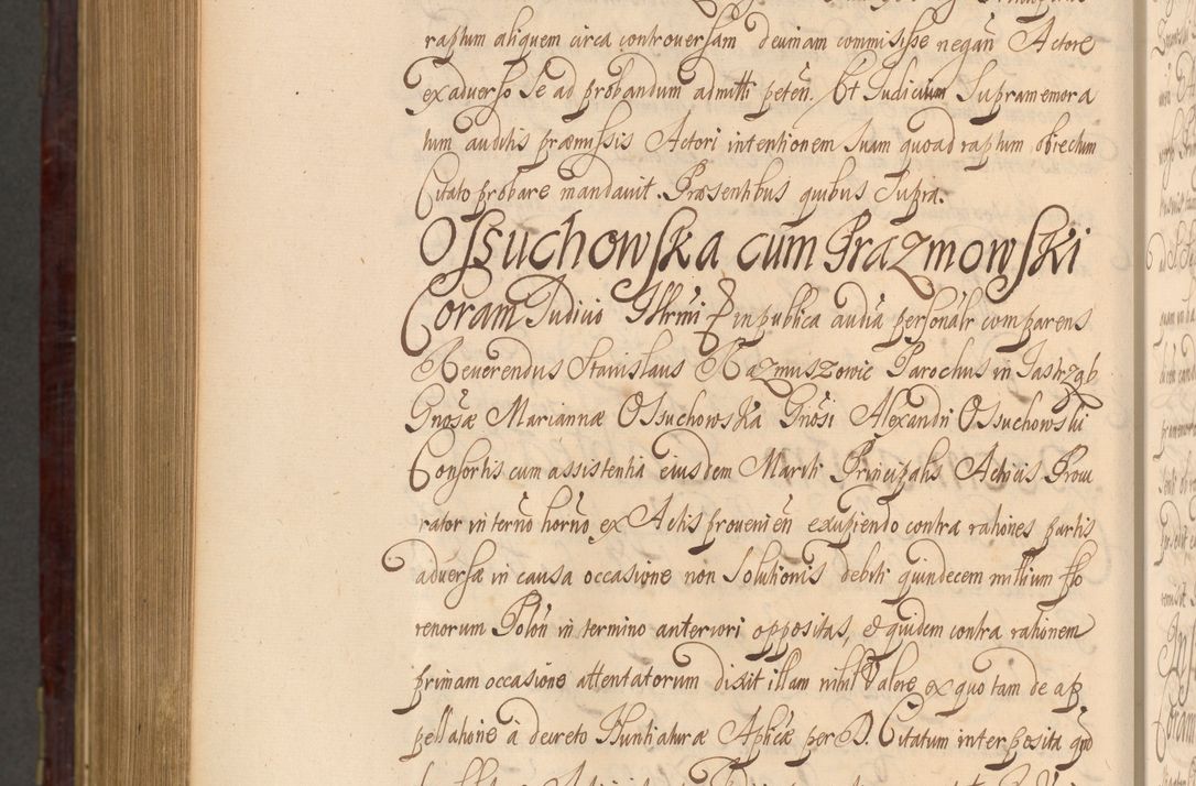 Zdjęcie nr 1285 dla obiektu archiwalnego: Acta actorum episcopalium R. D. Andreae Trzebicki ab anno 1670 ad annum 1675 mensem Martinum acticatorum Volumen V