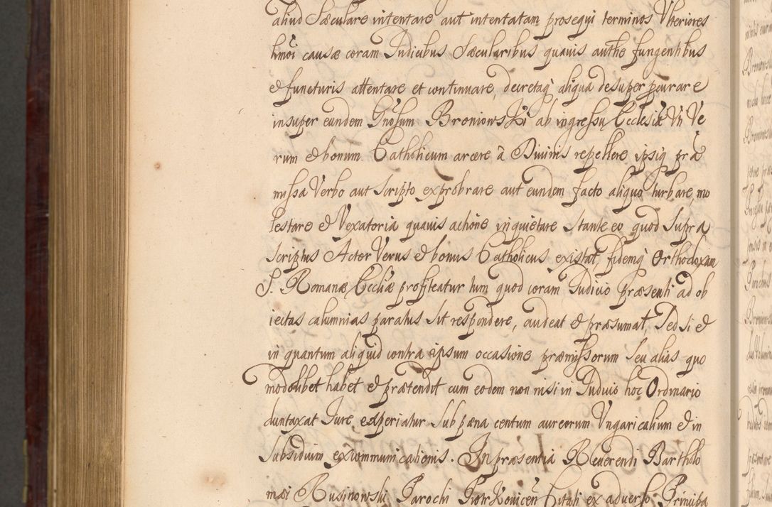 Zdjęcie nr 1281 dla obiektu archiwalnego: Acta actorum episcopalium R. D. Andreae Trzebicki ab anno 1670 ad annum 1675 mensem Martinum acticatorum Volumen V