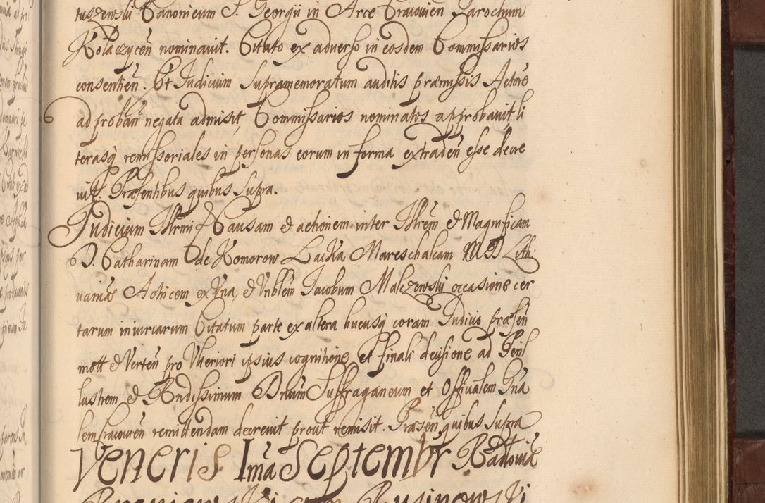 Zdjęcie nr 1280 dla obiektu archiwalnego: Acta actorum episcopalium R. D. Andreae Trzebicki ab anno 1670 ad annum 1675 mensem Martinum acticatorum Volumen V