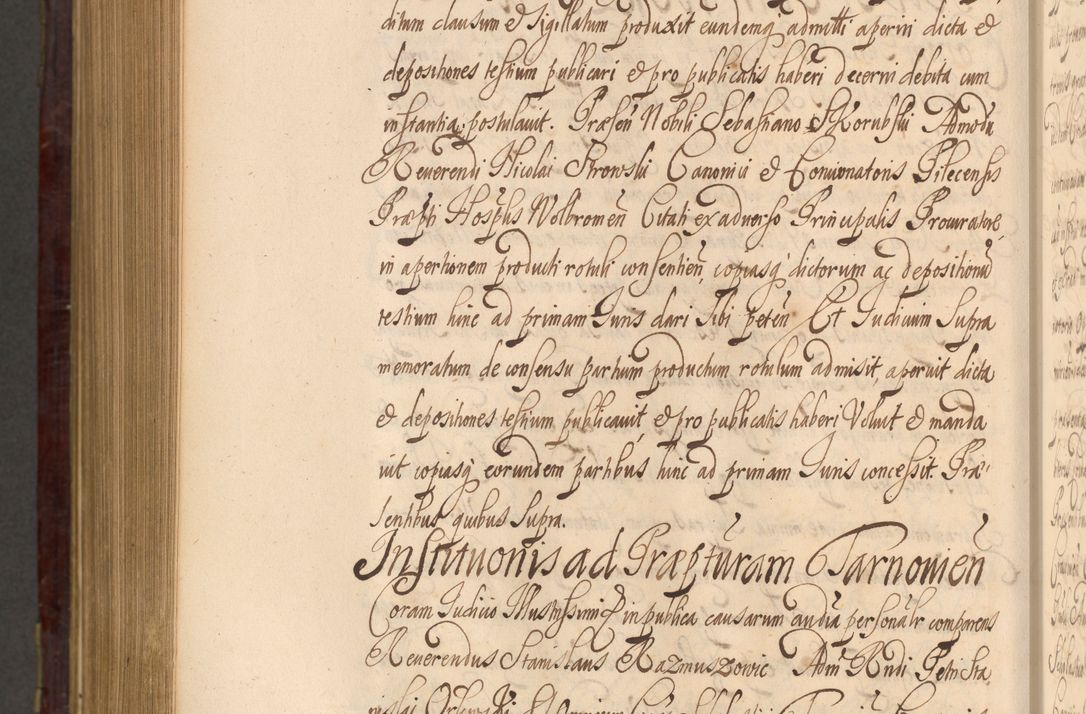 Zdjęcie nr 1277 dla obiektu archiwalnego: Acta actorum episcopalium R. D. Andreae Trzebicki ab anno 1670 ad annum 1675 mensem Martinum acticatorum Volumen V