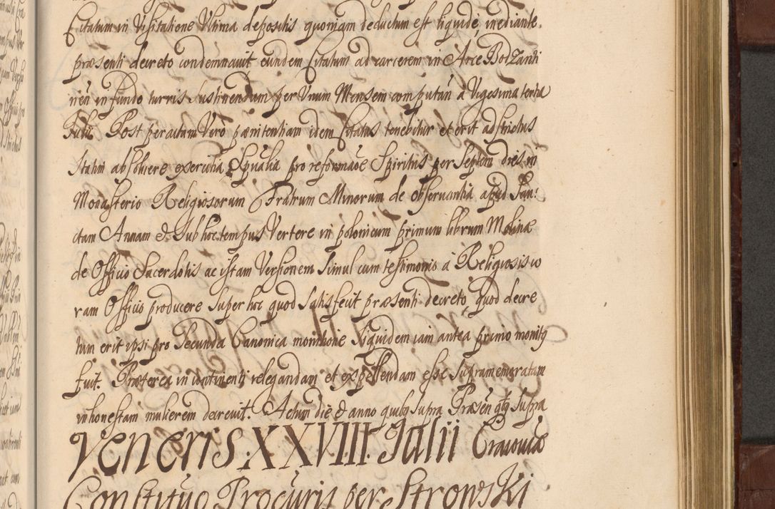 Zdjęcie nr 1270 dla obiektu archiwalnego: Acta actorum episcopalium R. D. Andreae Trzebicki ab anno 1670 ad annum 1675 mensem Martinum acticatorum Volumen V