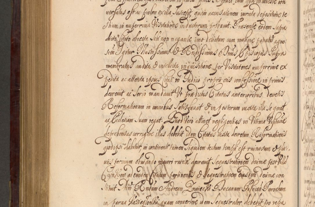 Zdjęcie nr 1267 dla obiektu archiwalnego: Acta actorum episcopalium R. D. Andreae Trzebicki ab anno 1670 ad annum 1675 mensem Martinum acticatorum Volumen V