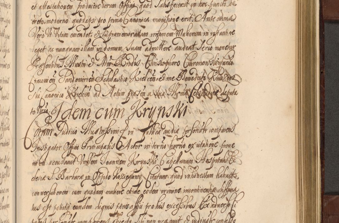 Zdjęcie nr 1268 dla obiektu archiwalnego: Acta actorum episcopalium R. D. Andreae Trzebicki ab anno 1670 ad annum 1675 mensem Martinum acticatorum Volumen V