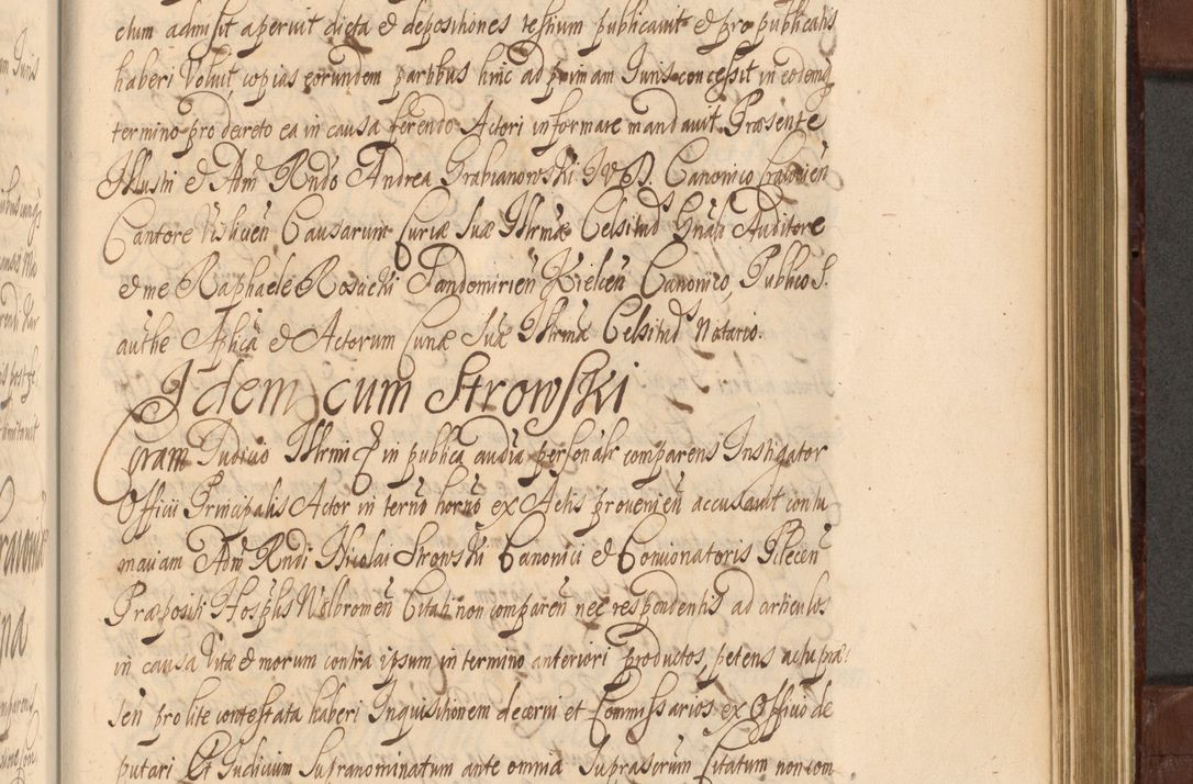 Zdjęcie nr 1264 dla obiektu archiwalnego: Acta actorum episcopalium R. D. Andreae Trzebicki ab anno 1670 ad annum 1675 mensem Martinum acticatorum Volumen V