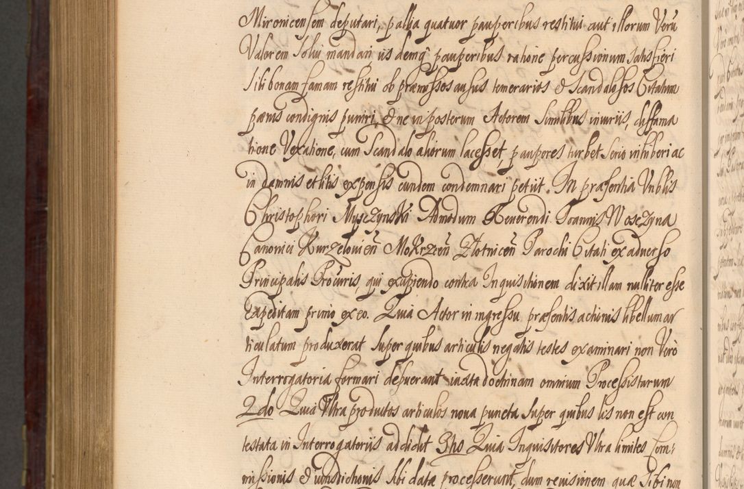 Zdjęcie nr 1259 dla obiektu archiwalnego: Acta actorum episcopalium R. D. Andreae Trzebicki ab anno 1670 ad annum 1675 mensem Martinum acticatorum Volumen V