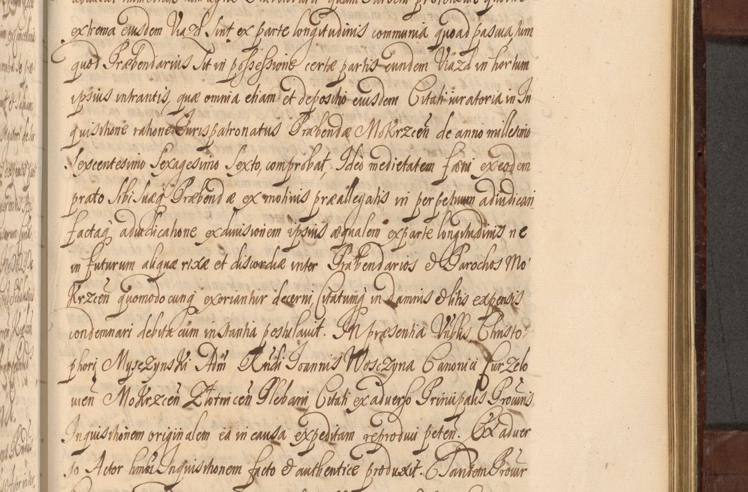 Zdjęcie nr 1256 dla obiektu archiwalnego: Acta actorum episcopalium R. D. Andreae Trzebicki ab anno 1670 ad annum 1675 mensem Martinum acticatorum Volumen V