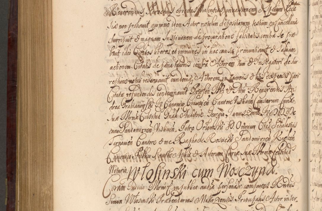 Zdjęcie nr 1255 dla obiektu archiwalnego: Acta actorum episcopalium R. D. Andreae Trzebicki ab anno 1670 ad annum 1675 mensem Martinum acticatorum Volumen V